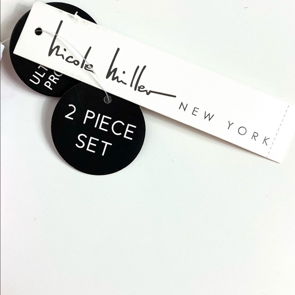 NWT Nicole Miller Girl’s 2 Piece Tie Dyed Swimsuit with Sequined Sunflower - Picture 13 of 14